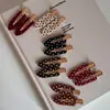 Pin para el Cabello sin Costuras de Lunares para Patillas Laterales y Flequillo, Pin Dulce y Elegante para Maquillaje, Accesorio de Lujo para el Cabello para Mujer