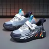 Zapatos Deportivos Infantiles de Primavera y Otoño, Nuevos, de Malla Transpirable, Ligeros, Antideslizantes, Zapatos Casuales para Correr para Niños, Estilo Coreano, Zapatos de Moda