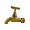 Grifo de Agua de Aleación de Zinc Transfronterizo 1/2, Una Entrada y Dos Salidas, Grifo de Agua para Jardín, Grifo de Lavadora de Doble Control de Cuatro Vías