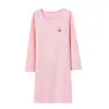 Pijama Infantil Outono e Inverno Algodão Manga Longa Pijama de Bebê Estilo Novo de Outono Roupa de Casa para Pais e Filhos Peça Única Frete Grátis