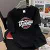 Camiseta de Manga Corta Lightning Warehouse para Hombre Verano 2026 Nuevo Estilo Coreano Holgada Transpirable Camiseta Básica para Adolescentes Top de Hombre de Moda