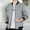 Jaqueta Masculina Transfronteiriça Outono Mais Vendida Gola Alta Top Masculino Casual Tendência Roupa Exterior Suporta Bordado de Logotipo e Letreiros