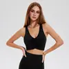 Sujetador Deportivo Transfronterizo para Mujer, a Prueba de Impactos, Anti-Caída, Correas Bonitas, Almohadillas en el Pecho, Ropa de Yoga, Chaleco sin Mangas Color Nude para Fitness