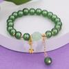 Accesorios Estilo Chino Pulsera Pulsera de Aventurina Estilo Étnico Hebilla de Seguridad para Mejor Amiga Pulsera de Cristal Joyería para Transmisión en Vivo Venta al por Mayor
