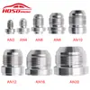 Modificación de Coche Aleación de Aluminio Tanque de Combustible Tubería de Aceite Conector de Soldadura Precio Incluye Impuestos Piezas Automotrices Tipo de Soldadura Conector An16 An20