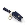 Estuche de Cuero PU Portátil para Gel Antibacterial Estuche de Cuero sin Desinfectante Llavero Estuche de Cuero Accesorios para Colgar en Bolsos