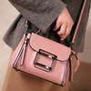 Nuevo Bolso de Piel para Mujer de Comercio Exterior 2026, Bolso Cruzado Estilo Hong Kong, Bolso de Mano Clásico Vintage para Mujer, Bolso de Piel Genuina Primavera y Verano