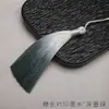 10cm marcador de página com pingente de borla degradê acessórios para roupas acessórios grande preço excelente espiga para pendurar decoração de nó chinês