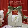 2025 Nova Caixa de Doces de Casamento Chinoiserie Bolsa Grande Capacidade Estilo Ins Caixa de Presente para Acompanhantes de Casamento Caixa de Embalagem para Doces de Casamento