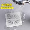 50 Piezas de Pegatinas Desechables para Desagües de Baño, a Prueba de Insectos, Antiembozos, Red Filtro de Cabello, Red Bloqueadora de Cabello para Baño