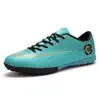 Zapatos de Fútbol Transfronterizos de Caña Baja para Interior y Exterior Zapatos de Fútbol para Hombre de Tacos Largos y Cortos FTSG Suela de Entrenamiento de Uñas Rotas Zapatos de Fútbol