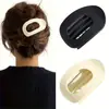 Conjunto Transfronteiriço Presilha de Cabelo Sem Marcas Fosca ABS Presilha de Tubarão Estampa de Leopardo Simples Presilha de Bico de Pato Acessórios de Cabelo na Parte de Trás da Cabeça