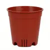 Nuevas macetas de plástico transpirables al por mayor, macetas para suculentas, hortensias, taro de hojas coloridas, macetas de vivero para plantar, macetas transparentes