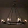 Exportación Transfronteriza a América del Norte: Candelabro de Cristal R, Lujo Ligero Postmoderno para Sala de Estar, Habitación Privada de Villa Retro Nórdica