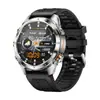 Reloj Inteligente Kt80 Transfronterizo 3Atm Resistente al Agua Llamada Bluetooth Reloj Deportivo Pantalla Táctil Completa de 1.53 Pulgadas Linterna