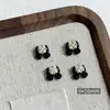 Accesorios para Uñas Falda de Lunares Perla de Moda Lazo Accesorios de Corbata de Moño Negra Clásica de Gama Alta