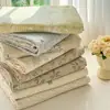 2026 Nuevo Estilo Fresco y Sencillo Funda de Cama de Algodón Lavado Estampado Pieza Única