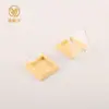 Caja Cuadrada Transparente con Tapa abatible para Rubor, Sombra de Ojos, Iluminador, Contorno, Maquillaje, Cosméticos, Empaque Portátil, Materiales de Empaque al por Mayor