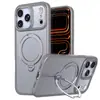 Capa para Celular Apple 18Promax Adequada para Iphone18Pro Capa Pivotante com Suporte Magnético tipo Pele e Rotação de 360 Graus