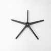 602 # Base de aleación de aluminio negro de cinco puntas silla de oficina silla giratoria silla ejecutiva silla gamer soporte de base ruedas