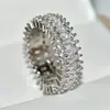 Anillo de cruz de color dorado más vendido de Wish con circonita incrustada, joyería creativa y de moda de comercio exterior para AliExpress y Amazon