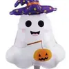 Variedade de balão de alumínio de Halloween decoração de festa de Halloween cabeça de abóbora fantasma morcego gato preto layout de balão