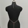 Cadena de pecho creativa multicapa de aleación estilo europeo y americano, cadena base para suéter de otoño e invierno, cadena para cuerpo ajustado, cadena de temperamento, accesorios