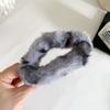 Pinza de Peluche Leopardo Retro para Mujer 2024 Nuevo Sentido de Alta Gama Elegante Pinza de Tiburón para el Cabello de Atrás Pinza de Nube para el Cabello