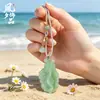 Colgante de Cuerda con Vaina de Semilla de Loto Estilo Chino, Varios Estilos Lote Mixto, Joyería de Collar Tejido a Mano, Suministro para Comercio Electrónico