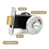 Acero Inoxidable 304 Accesorios de Ferretería para Divisiones de Baños Públicos Pestillo de Puerta con Indicador de Ocupado/Libre Cerradura de Puerta Cerradura de Pantalla