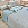 Colcha acolchada de terciopelo de leche de algodón puro, nuevo modelo 2026, sábana de cama 100% algodón, colchón antideslizante para tatami, adecuado para todas las estaciones
