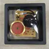 En Stock Entrega Rápida Colgante de Moneda Espíritu de la Montaña de Latón con Borde de Nube, Amuleto de Paz Bagua de Cinabrio Imitación, Personalizable