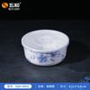 Série Coleção Azul e Branco Wuhe Conjunto de Louça de Melamina Uso Diário Tigela para Conservar Alimentos na Cozinha Porta-Copos Colher de Sopa Colher de Arroz Prato de Frutas