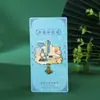 Cidade Chinesa Hunan Dufu Jiang Pavilion Praça do Primeiro de Maio Rua Antiga Taiping Academia Yuelu Ímã de Geladeira Adesivo Magnético de Metal