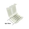 Tira de LED sem soldagem linha de conexão de fivela de junta 2835 5050 acessórios de conector de patch plugue adaptador de linha de soldagem