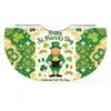 St Feito Sob Medida de Fábrica. Capa Verde de São Patrício com Estampa Infantil, Capa de Garrafa de Cerveja de Trevo, Xale de Amarrar