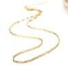Cadena de Extensión de Moda Collar de Joyería de Oro de Imitación para Mujer Collar de Joyería para Mujer Collar de Cobre Joyería Collar de Ondas de Agua