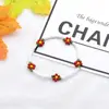 Pulsera Vitality Girl estilo Hyun Ya de la Puerta Este de Japón y Corea del Sur, pulsera de margaritas con cuentas de arroz y flores.