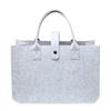 Nova grande capacidade de moda feltro bolsa de presente saco bolsa de grande capacidade portátil saco de compras saco de feltro