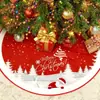 Falda para Árbol de Navidad Amazon Transfronterizo Modelo Nuevo Exquisita Decoración para Árbol de Navidad Suministros Festivos Disponible en Múltiples Tamaños