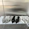 Sandalias de Moda de Tacón Alto Stiletto Puntiagudas de Charol Negro Estilo Maduro Zapatos Nuevo Estilo Primavera 2026