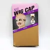 Peruca Rede de Cabelo Respirável Fixador de Cabelo Peruca de Cabelo Rede Elástica Invisível Touca para Peruca Cor de Pele Preta Rede de Cabelo Cor de Café