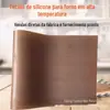 Pano de alta temperatura oleado Teflon oleado resistente a alta temperatura forno não mancha pano oleado para assar pano de assadeira tapete de assar