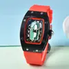 2025 Comercio Exterior Reloj de Cuarzo para Mujer con Correa de Goma Richard Fabricante Venta al por Mayor Dropshipping