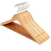 Perchas de Madera Maciza Uso en Casa Colgar Ropa Antideslizantes Sin Marca Almacenamiento de Madera Perchero para Armario Tienda de Ropa Percha Especial para Ropa