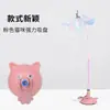 Vara teaser para brinquedo de gato, passatempo de autoentretenimento para combater o tédio com ventosa e haste longa, uma coleção completa de suprimentos para gatinhos para animais de estimação