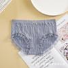 Ropa interior de talla grande pantalones burbuja ropa interior de oxígeno grafeno transpirable cadera sexy encaje cintura de dama bragas mujeres