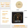 Filtro de Papel Redondo para Café Transfronteiriço 51-91mm Todos os Tamanhos Universal para Filtro de Cafeteira Moka Caixa com 100 Peças Filtro de Papel Atacado