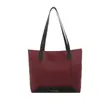 La popular bolsa de mano fresca de este año para mujer, nuevo estilo otoño 2026, bolso de hombro único de bloques de color de lunares, bolso para el hombro para el trabajo