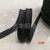 En stock 48 colores poliéster velcro con borde de cordón ribeteado tira de inserción de cuerda para ropa colchas sofás cojines tira de ribete